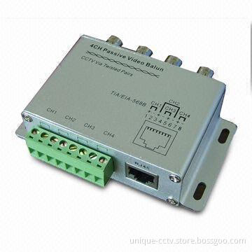 Video Balun, Adopts Differential Signal Transmission with Excellent Anti-jamming Ability
